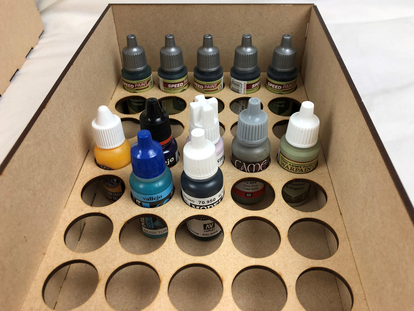 Vallejo / Army Painter Bottle 6 Drawer Paint Cabinet