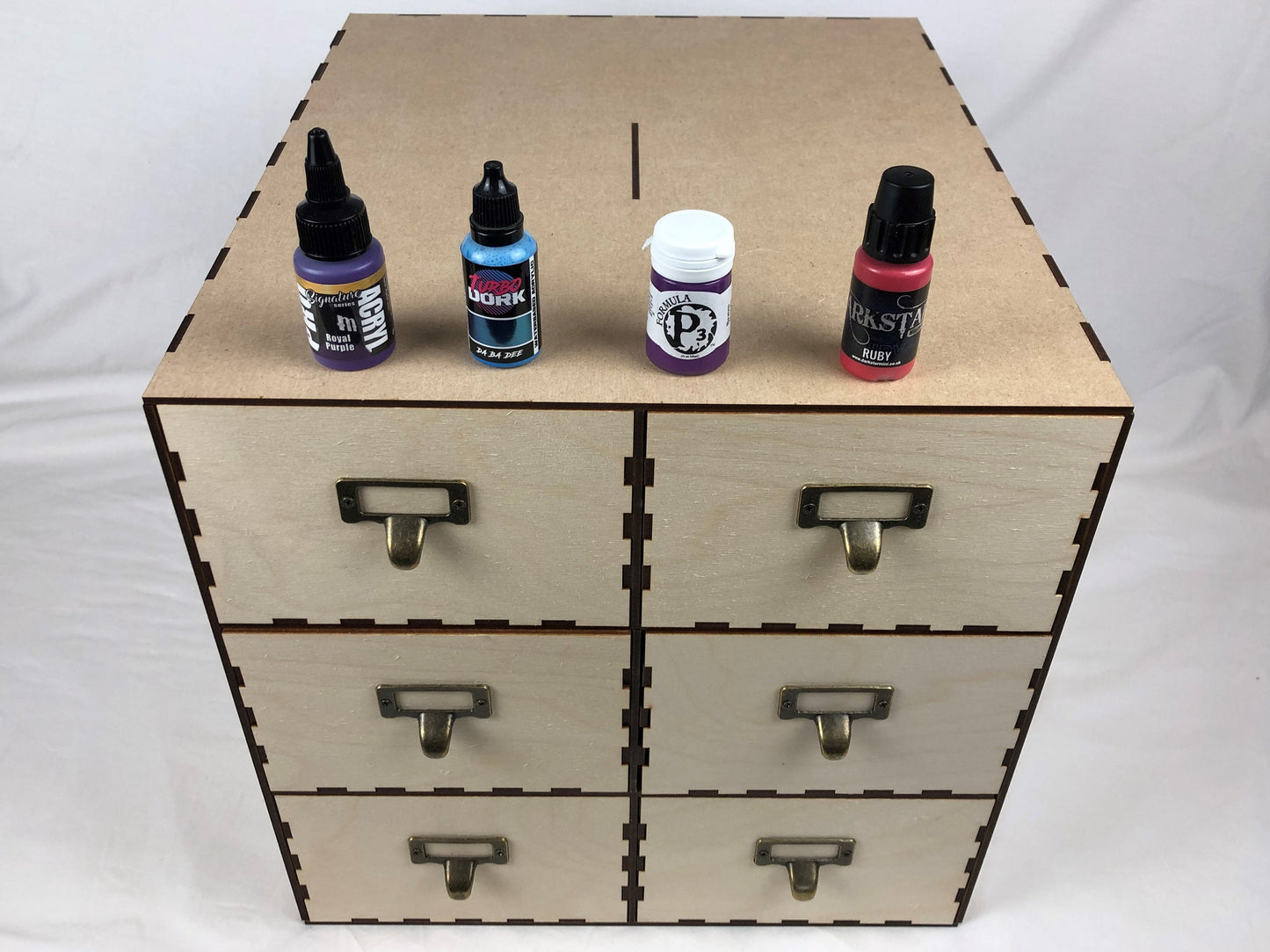 Vallejo / Army Painter Bottle 6 Drawer Paint Cabinet