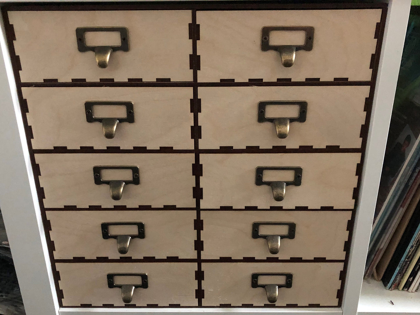 Citadel kallax paint Cabinet  - 10 birch drawers
