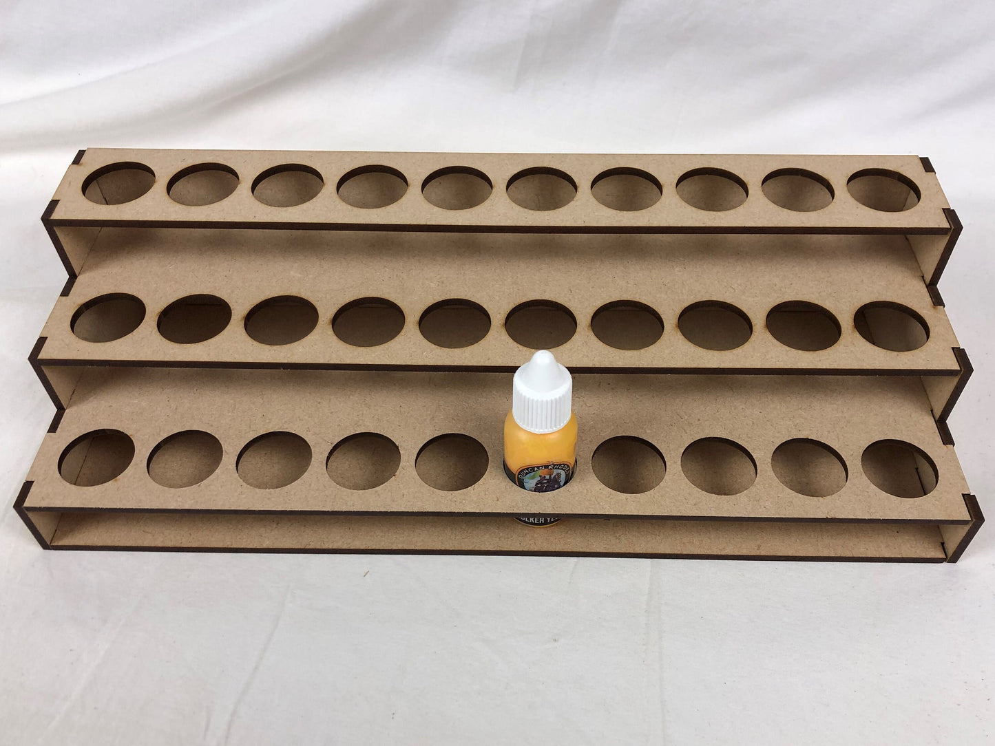 Two Thin coats Paint  Stand - 3 tier