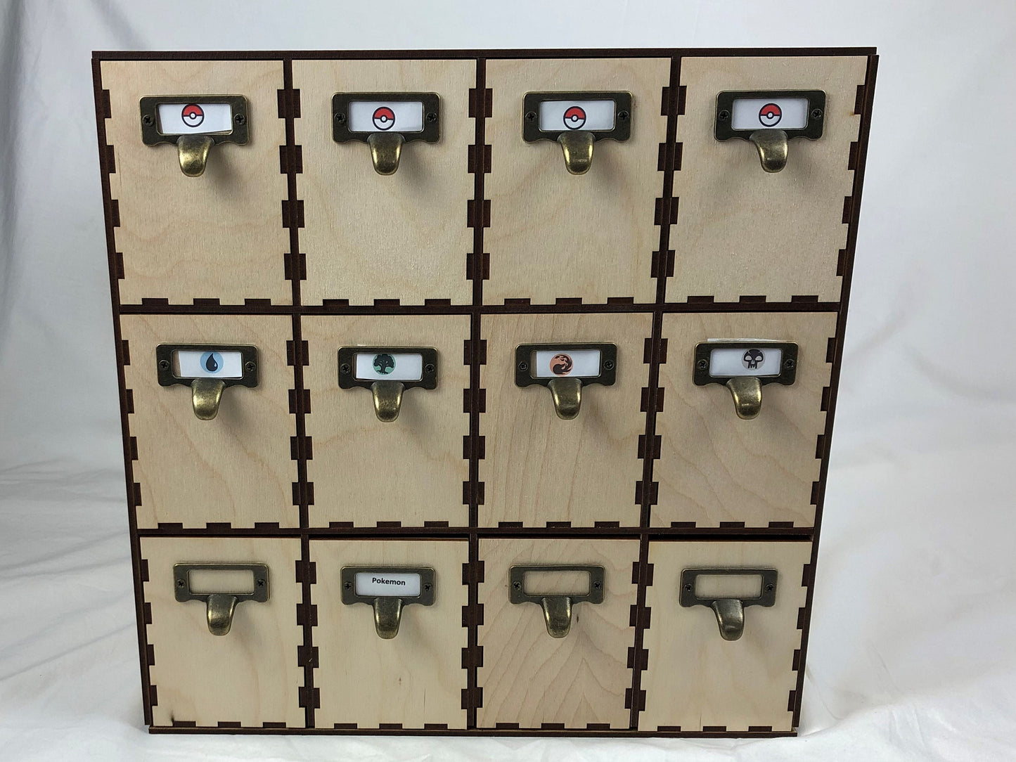 12 drawer Trading Card Cabinet - Kallax Insert
