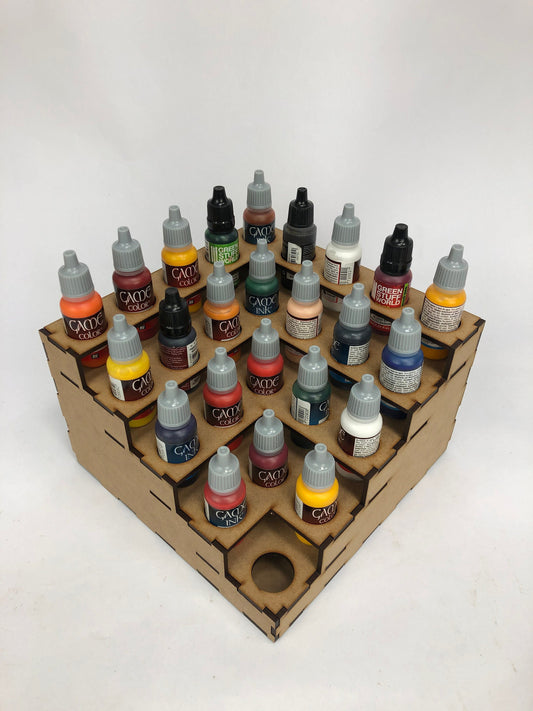 Vallejo / Army Painter Corner Paint Stand - Modular storage