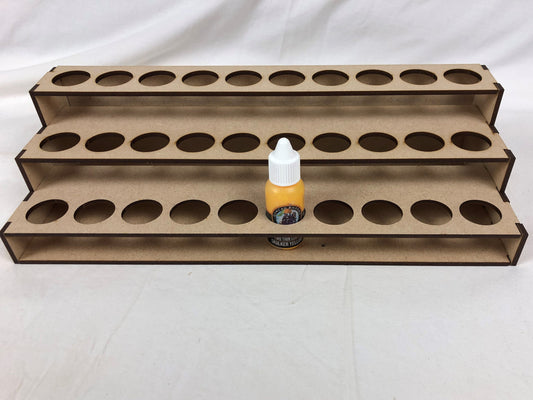 Two Thin coats Paint  Stand - 3 tier