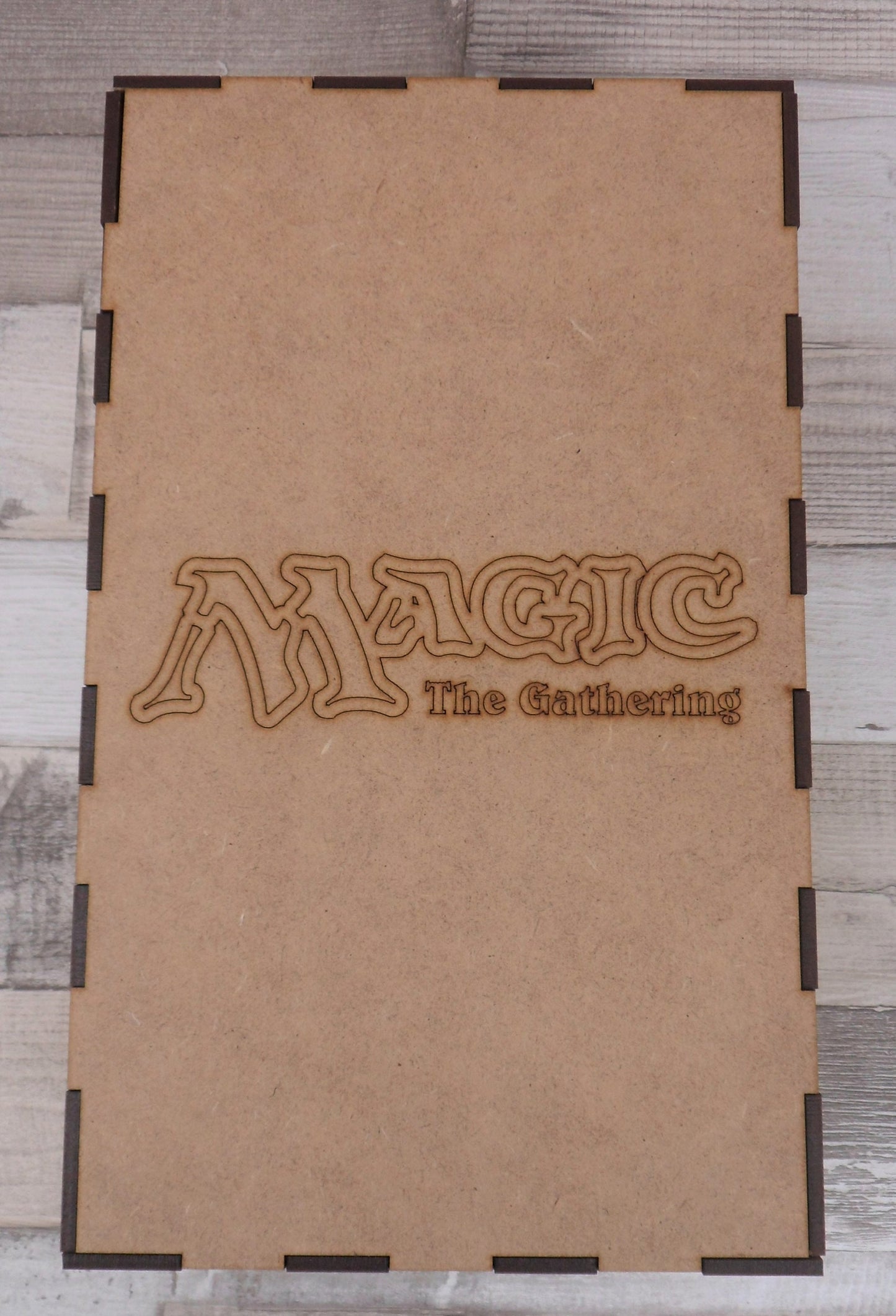 MTG Toploader sleeved trading card storage box