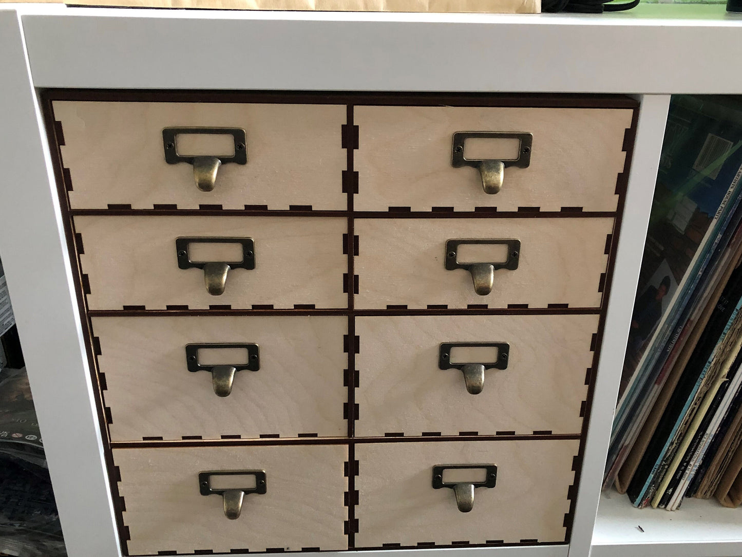 8 Drawer Mixed Paint Cabinet - Kallax Insert