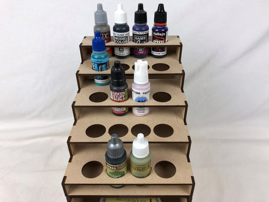 Vallejo / Army Painter Paint Half Stand - 5 tier
