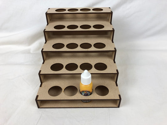 Two Thin Coats Paint Half Stand - 5 tier