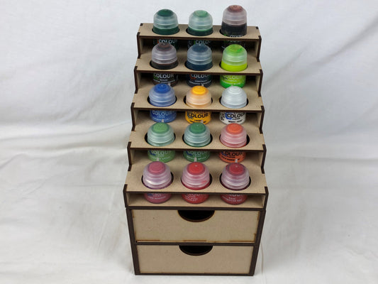 Citadel Paint Half Stand & Half Size Storage drawers