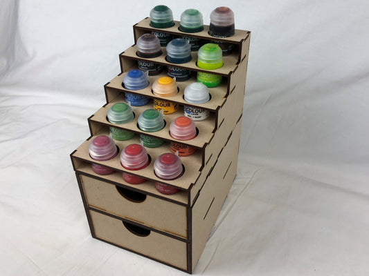 Citadel Paint Half Stand & Half Size Storage drawers