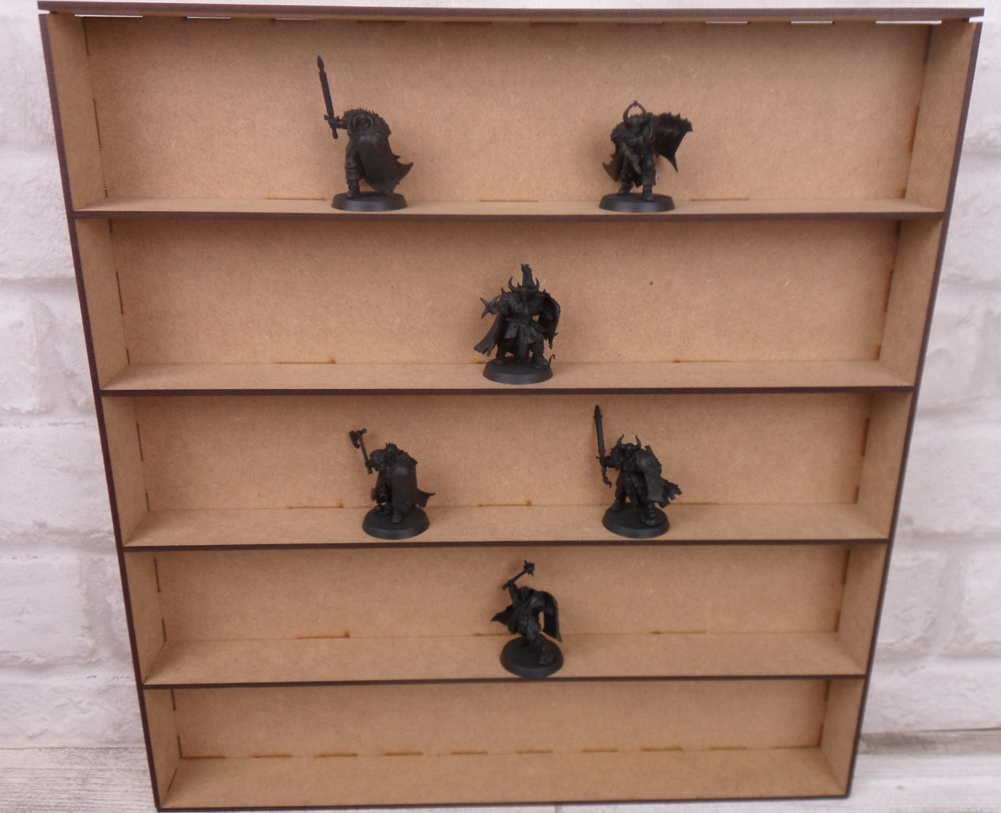 4 & 5 Wall paint stand shelf units