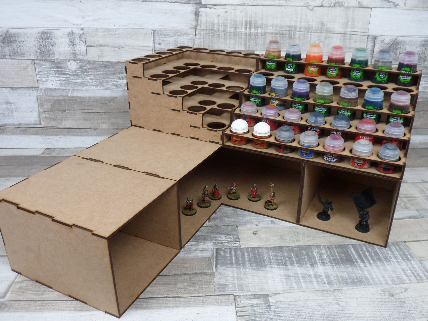 Corner & 2 Half hutches - Modular Storage