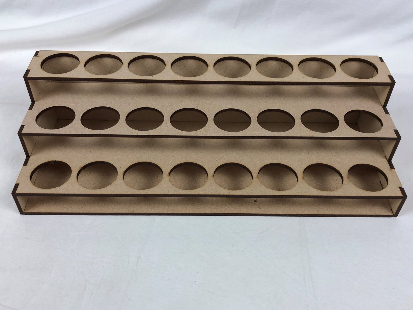 Two Thin coats Paint  Stand - 3 tier