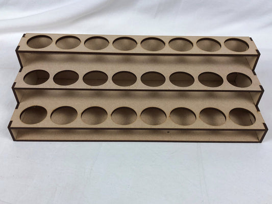 Two Thin coats Paint  Stand - 3 tier