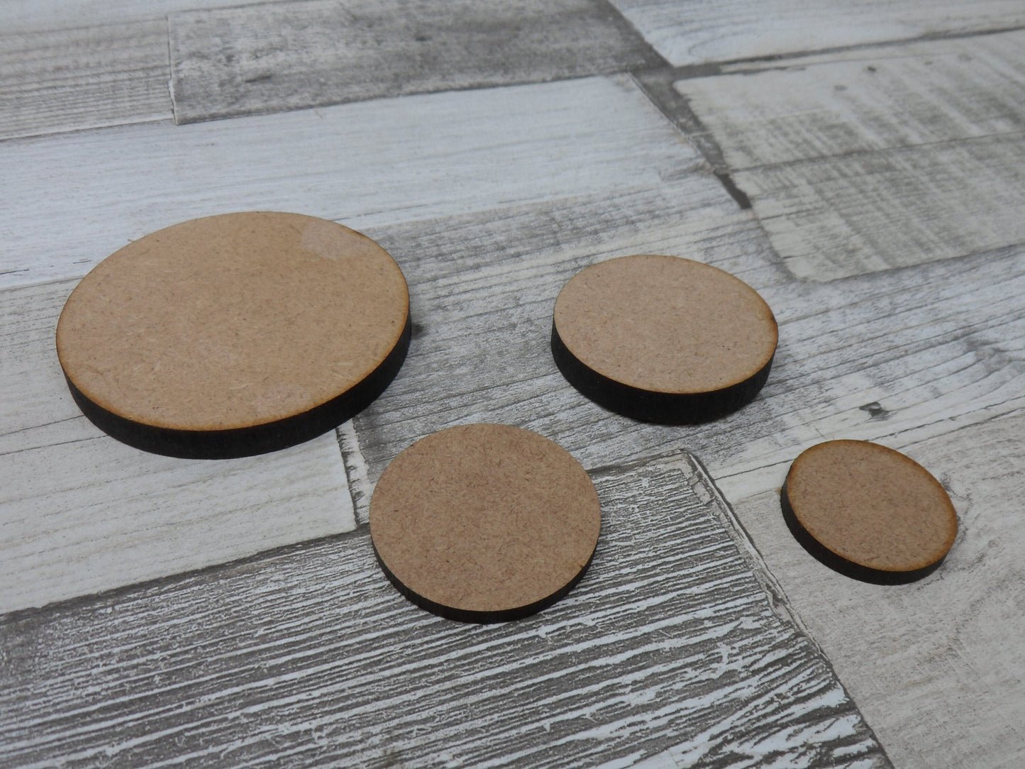 Mixed Round wargaming terrain bases