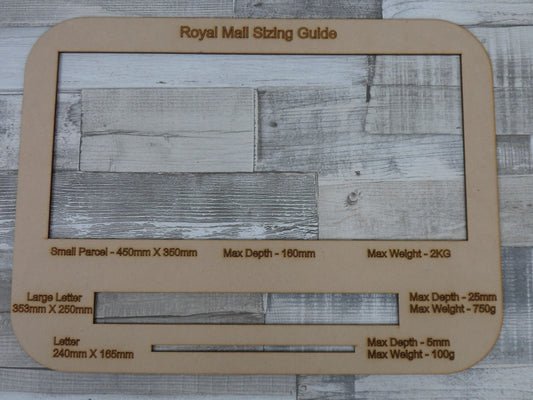 Royal mail postage sizing guide