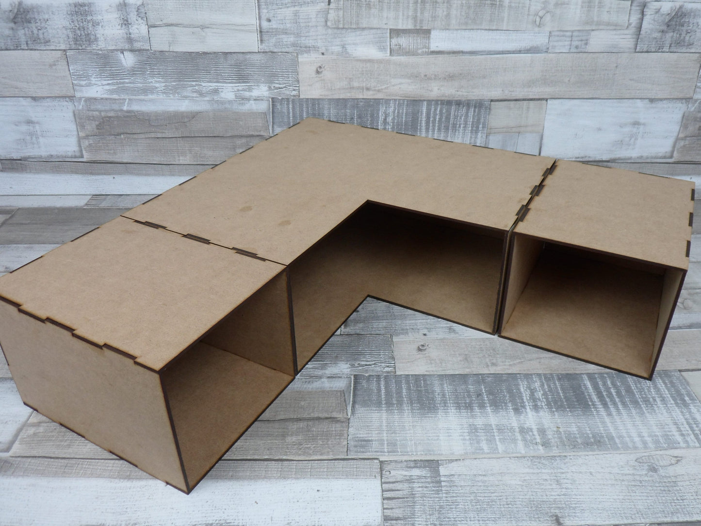 Corner & 2 Half hutches - Modular Storage