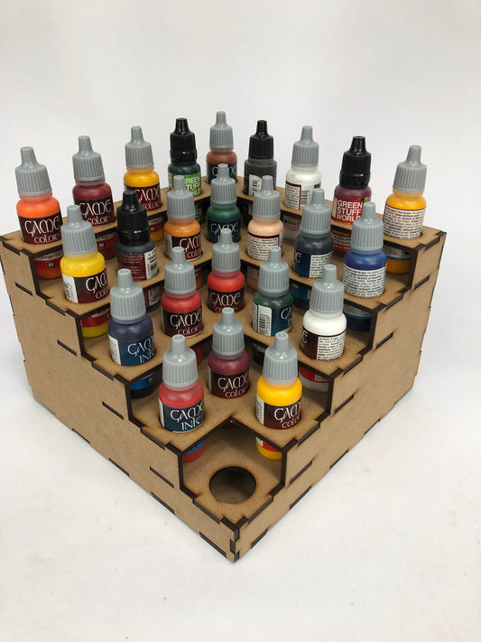 Vallejo / Army Painter Corner Paint Stand - Modular storage