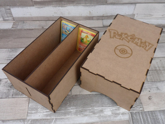 Pokémon trading cards storage box