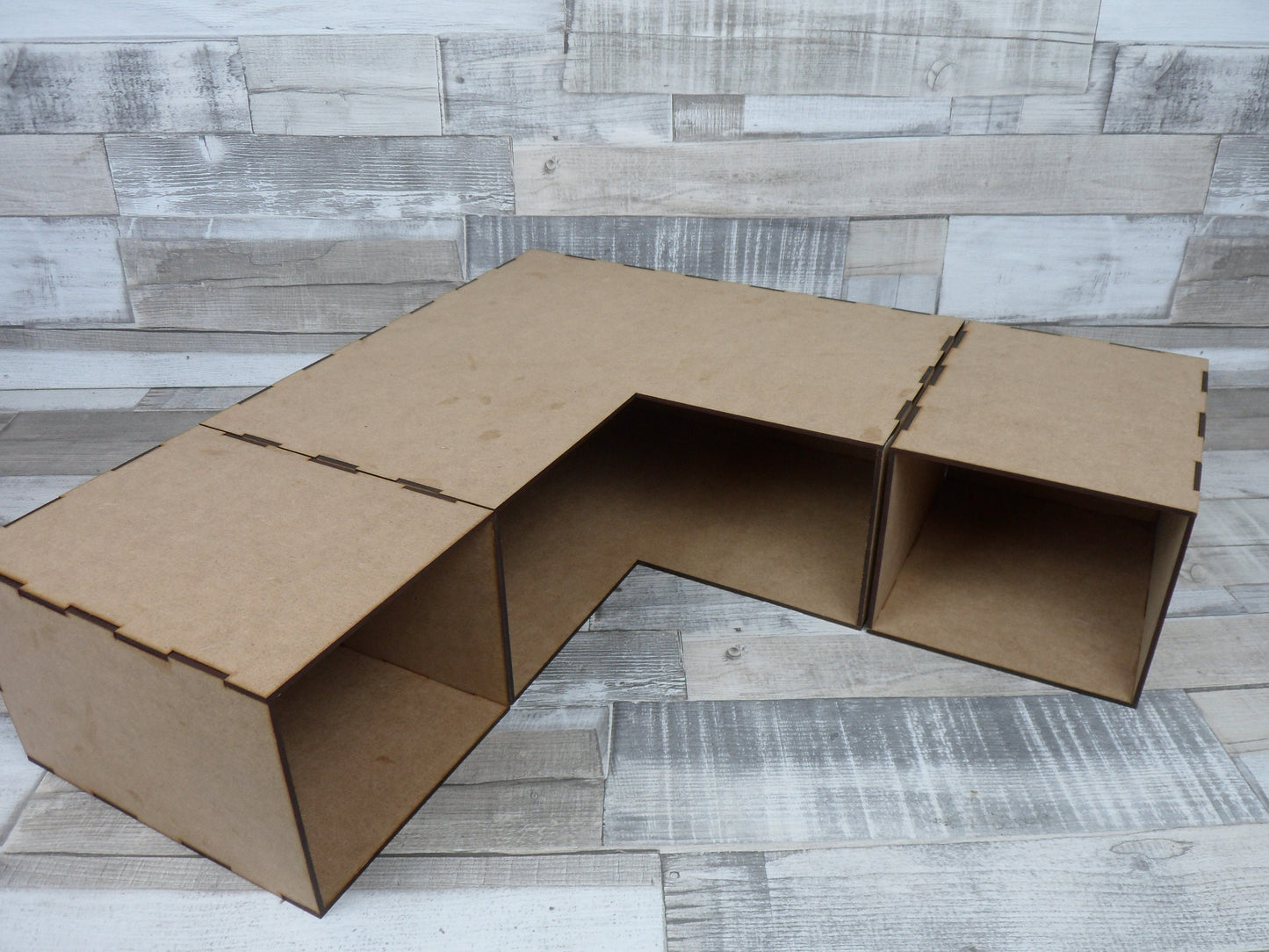 Corner & 2 Half hutches - Modular Storage